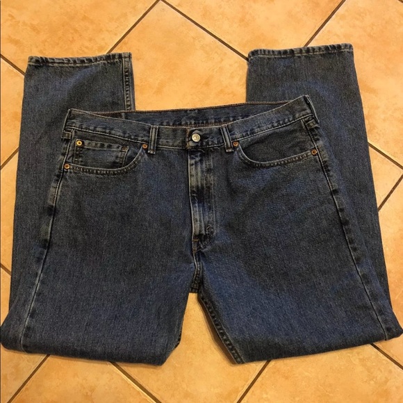 Levis 505 36x30 Mens Denim Jeans EUC Levi Strauss - Picture 2 of 8